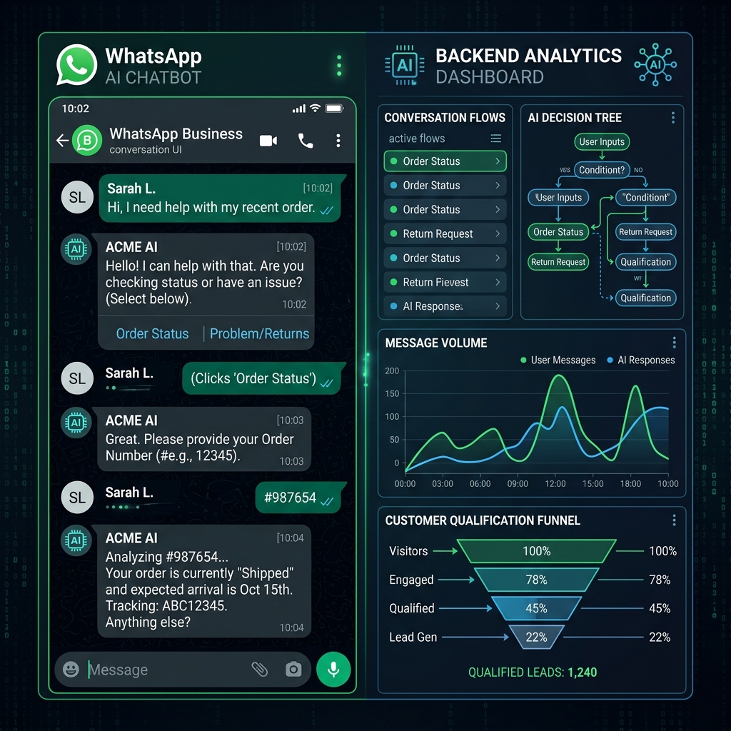 Automação de WhatsApp com IA